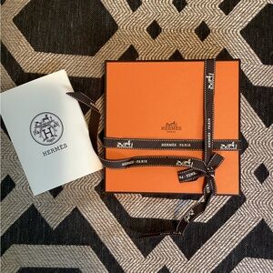 Hermes box and bag